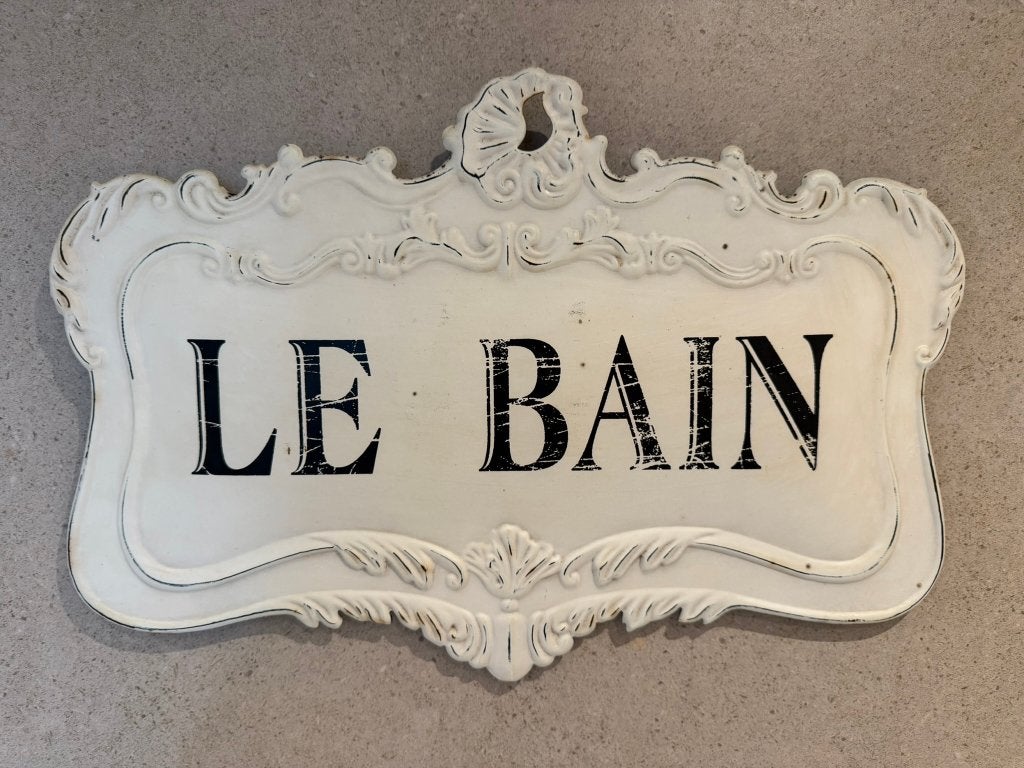 Metalen Tekstbord, Huis en Inrichting, Woonaccessoires | Tekstborden en Spreuken, Ophalen, Tekstbord, Metaal, Speciale afwerking