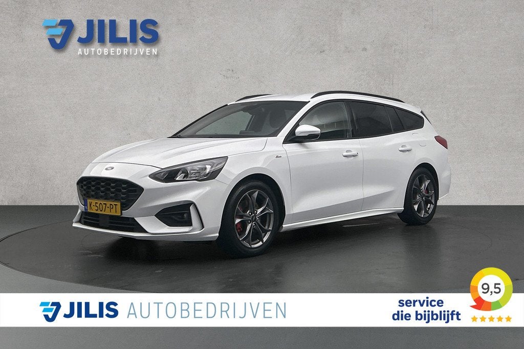 Ford FOCUS Wagon 1.0 EcoBoost Hybrid ST Line Business | Trek, Stof, Gebruikt, Wit, Origineel Nederlands