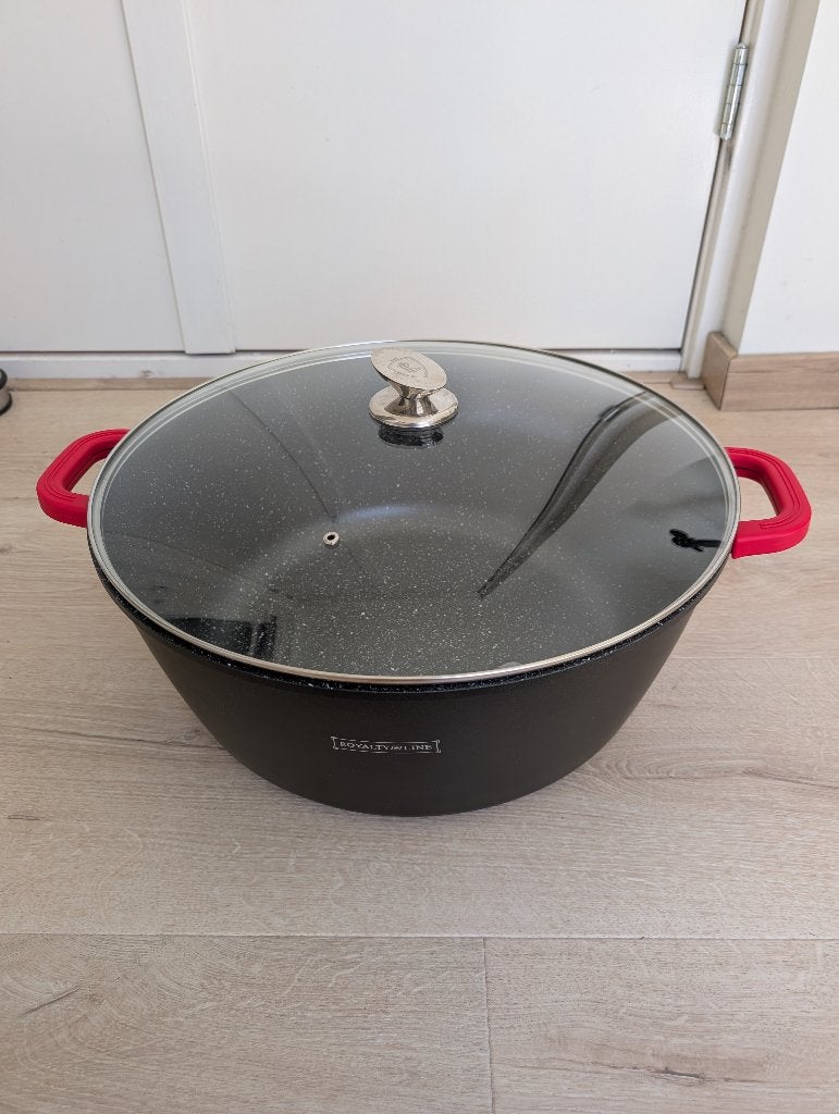 Grote pan - diameter 44 cm - 22 Liter, Ophalen, Overige materialen, Braadpan, Met handvatten