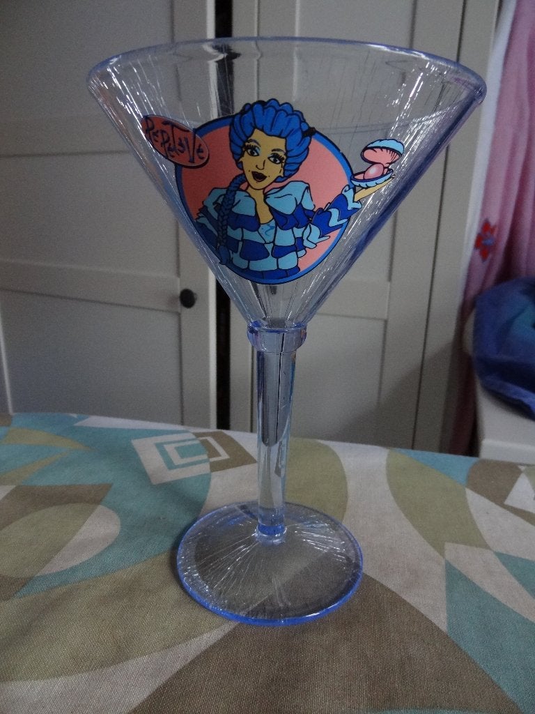 Plastic Kinder Cocktail Glas (Groot), Ophalen of Verzenden, Gebruikt