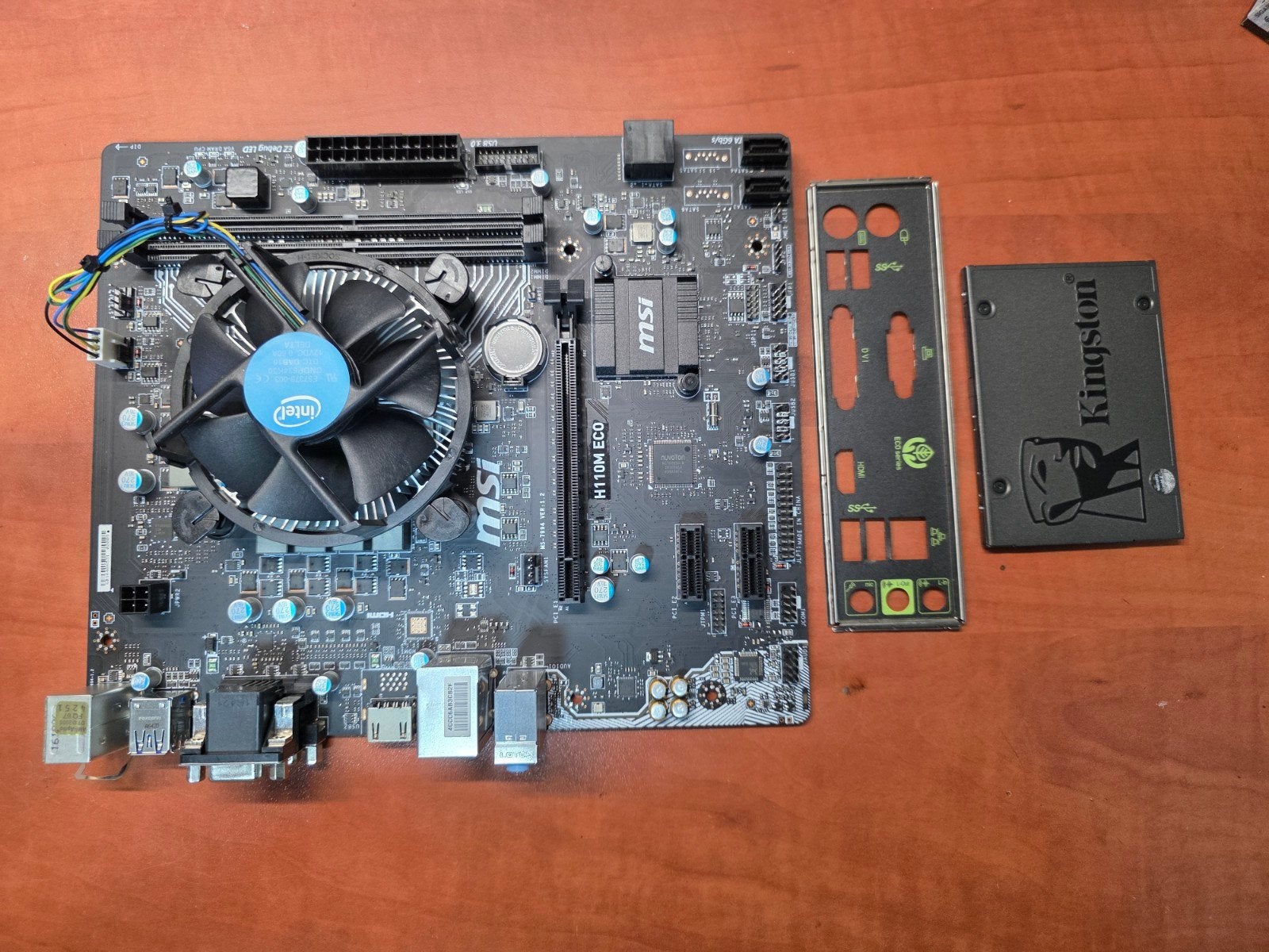 Msi H110M-Eco/ i7-6700 Quad Core/128GB SSD Windows 11 Pro, Computers en Software, Moederborden, Refurbished, Intel, DDR4, Ophalen of Verzenden
