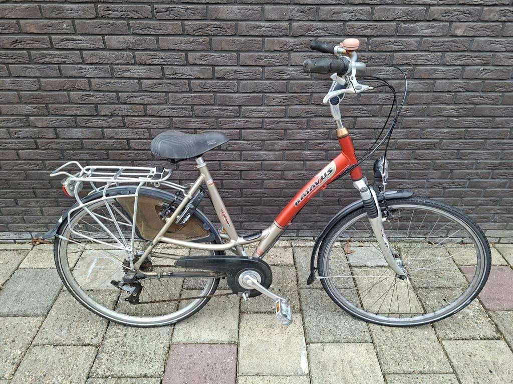 Te koop : Batavus Alabama Damesfiets, Ophalen, Velgrem, Versnellingen, Batavus