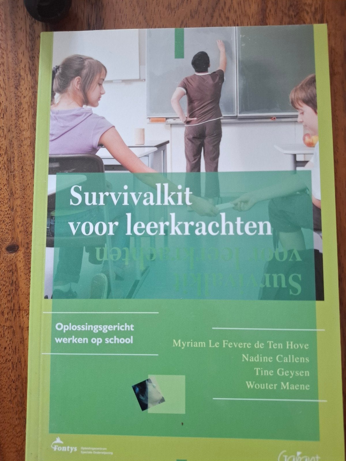 M. Le Fevere De Ten Hove - Survivalkit voor leerkrachten, M. Le Fevere De Ten Hove, Sociale wetenschap, Ophalen of Verzenden, Zo goed als nieuw