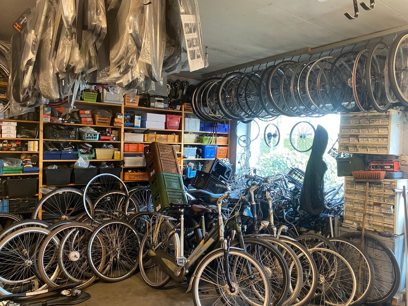alle sorten fietswielen versnellingen / terugtraprem bij Mak Fietscentrum
