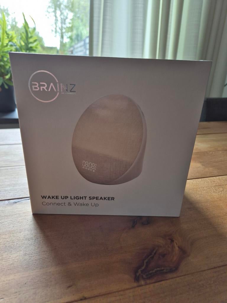 BRAINZ Wake Up Light Speaker - Nieuw in doos, Ophalen, Nieuw, Digitaal
