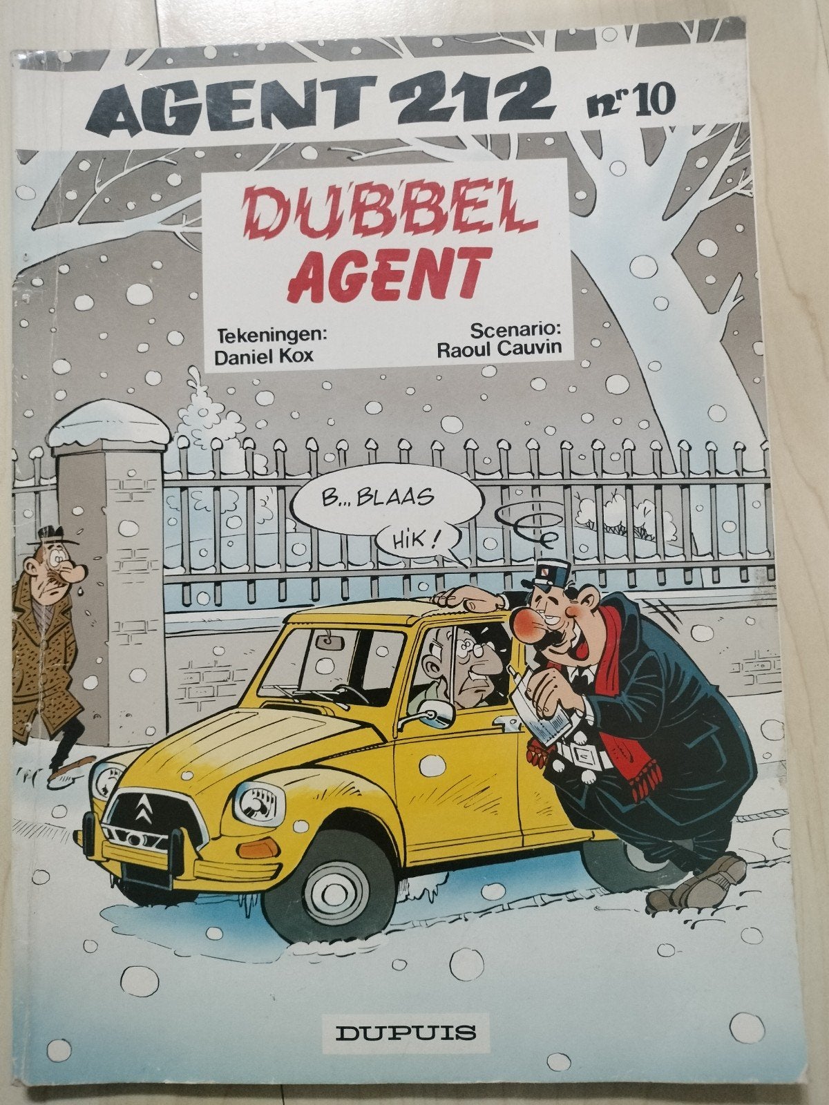Agent 212 nr. 10: Dubbel Agent - Daniel Kox & Raoul Cauvin, Ophalen of Verzenden