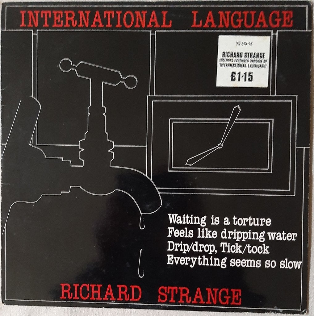 International Language - Richard Strange, Maxi-single, 1980 - 1989, Ophalen of Verzenden, Zo goed als nieuw