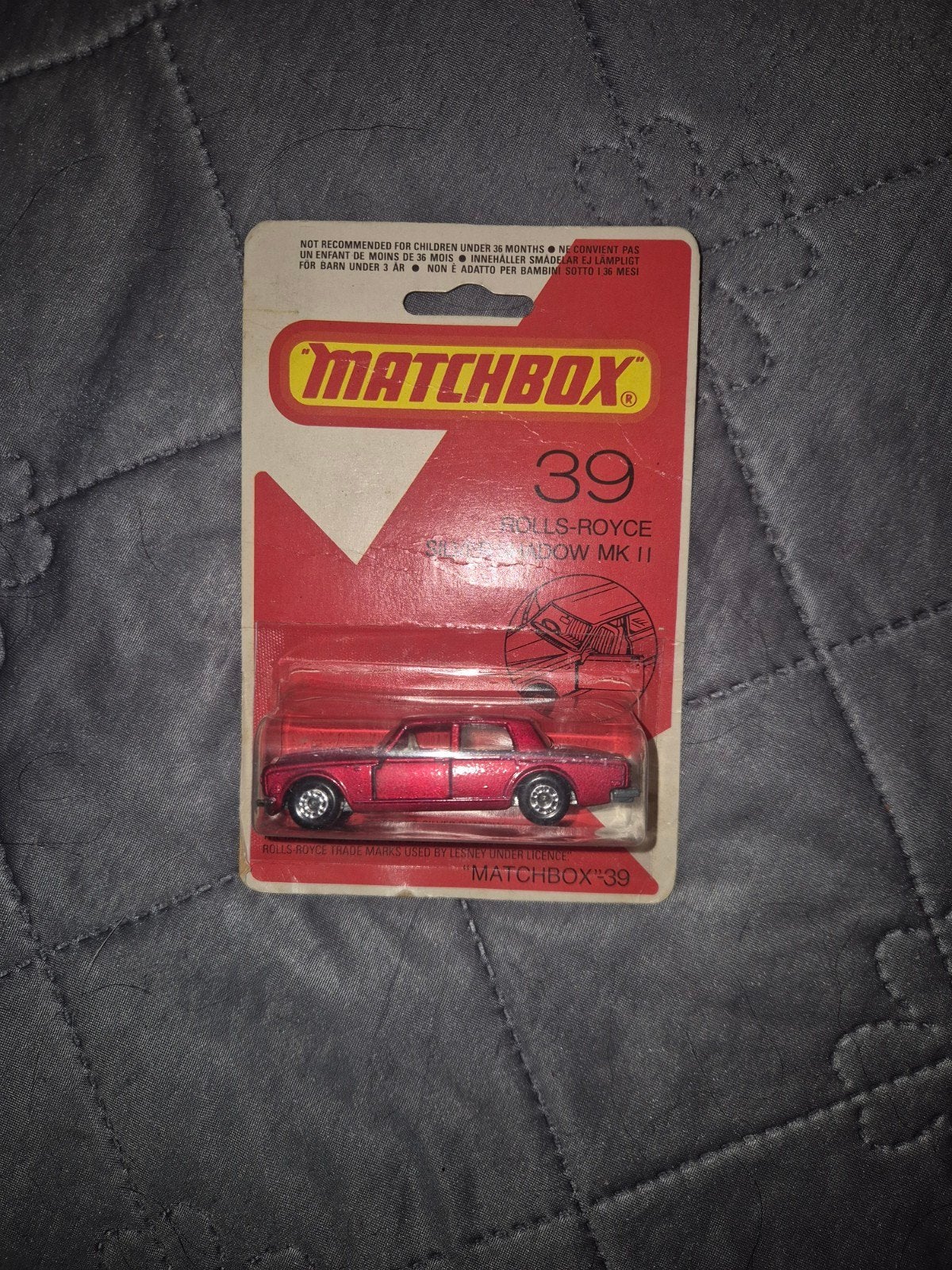 Matchbox 1979 Lesney Rolls-Royce Silver Shadow MK2 #39, Ophalen of Verzenden
