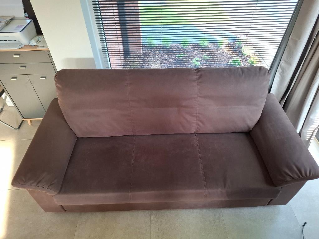 nette 3-zits bankstel, Huis en Inrichting, Ophalen, Gebruikt, Driepersoons, 75 tot 100 cm