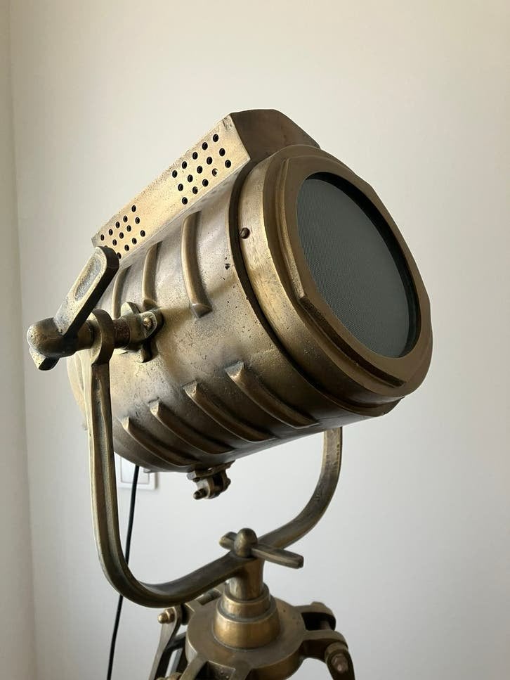 Moderne industriele vloerlamp, Ophalen, Gebruikt, Modern industrieel, Metaal