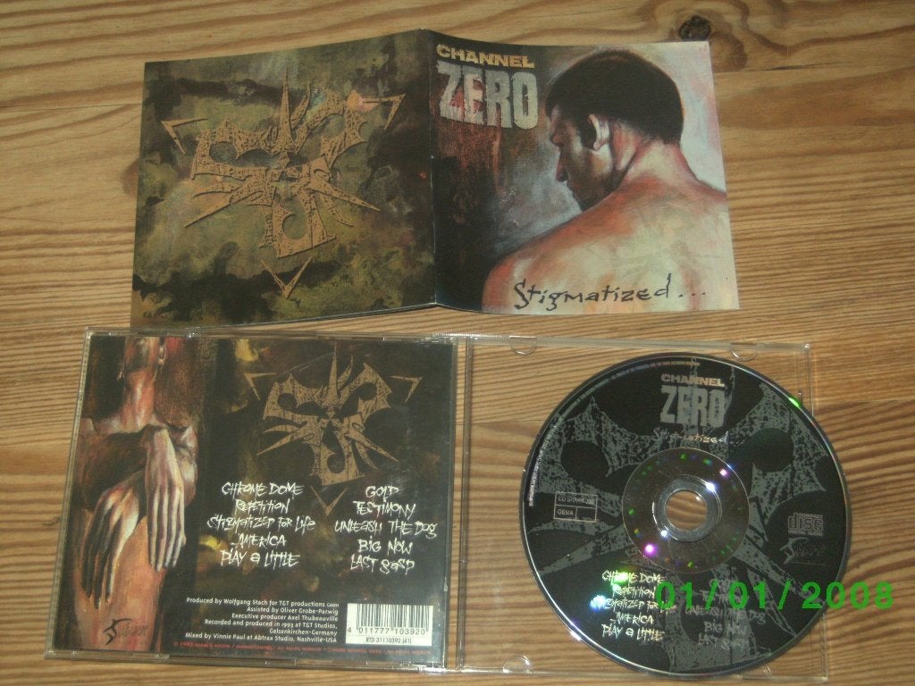 Channel Zero  – Stigmatized For Life, Ophalen of Verzenden, Zo goed als nieuw, Album