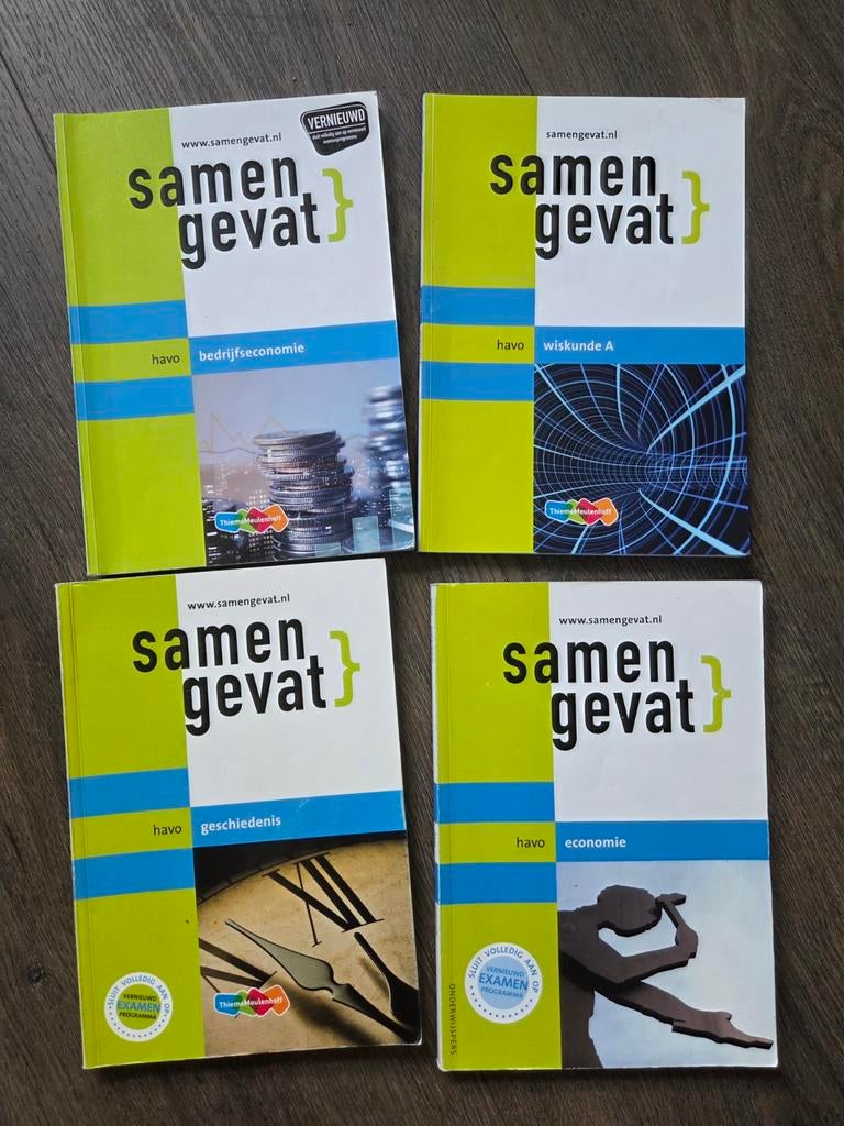 4x Samen gevat Havo, Ophalen of Verzenden, Zo goed als nieuw, Nederlands, J.P.M. Blaas