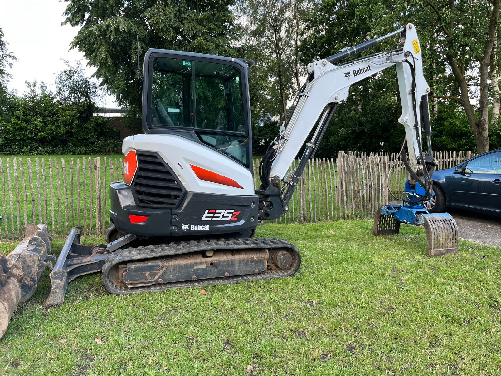 Bobcat e35z BJ 2022 900 uur 7 Aanbouwdelen AIRCO full option, Ophalen of Verzenden, Graafmachine