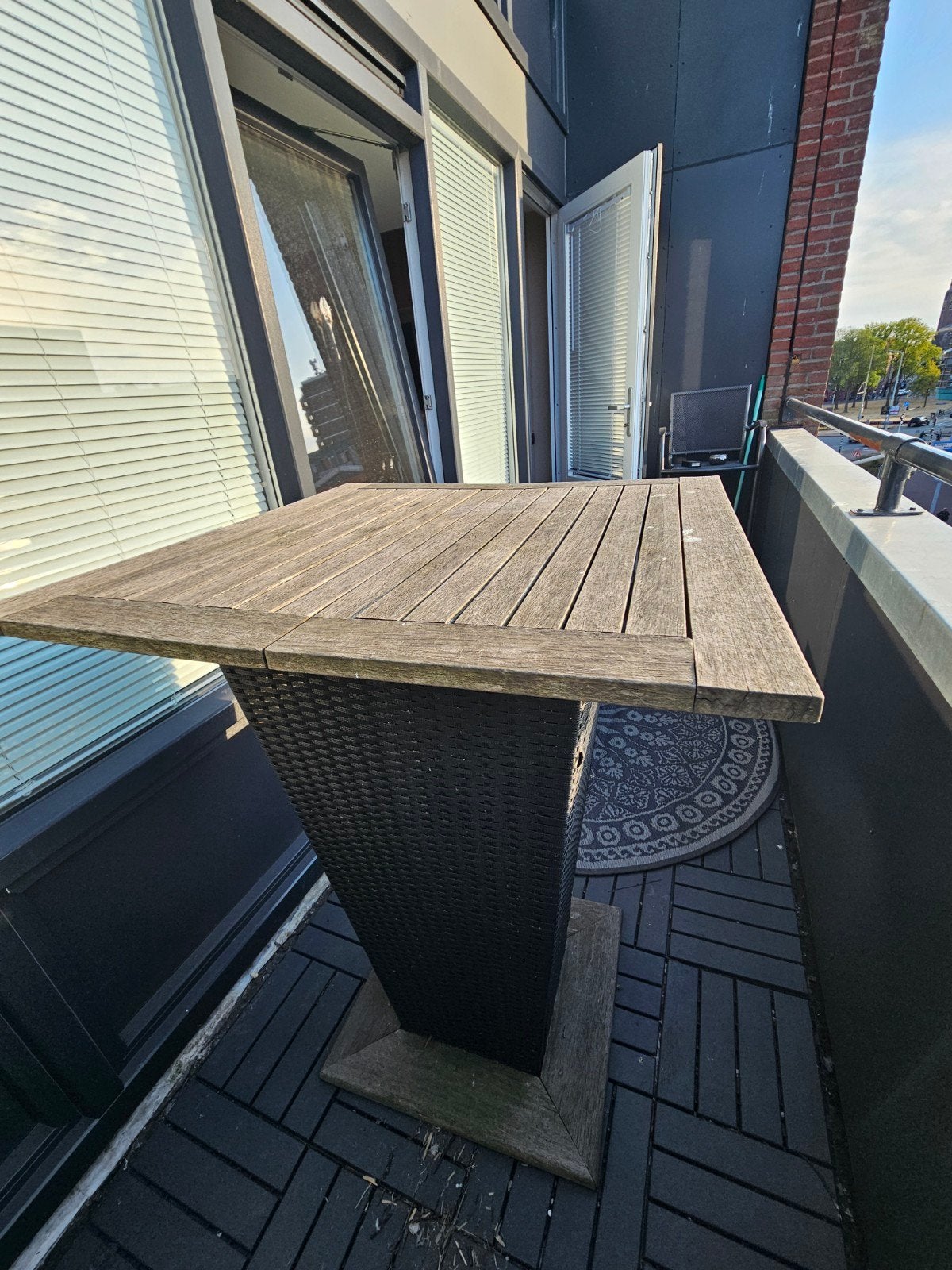 wicker bartafel, Ophalen, Gebruikt