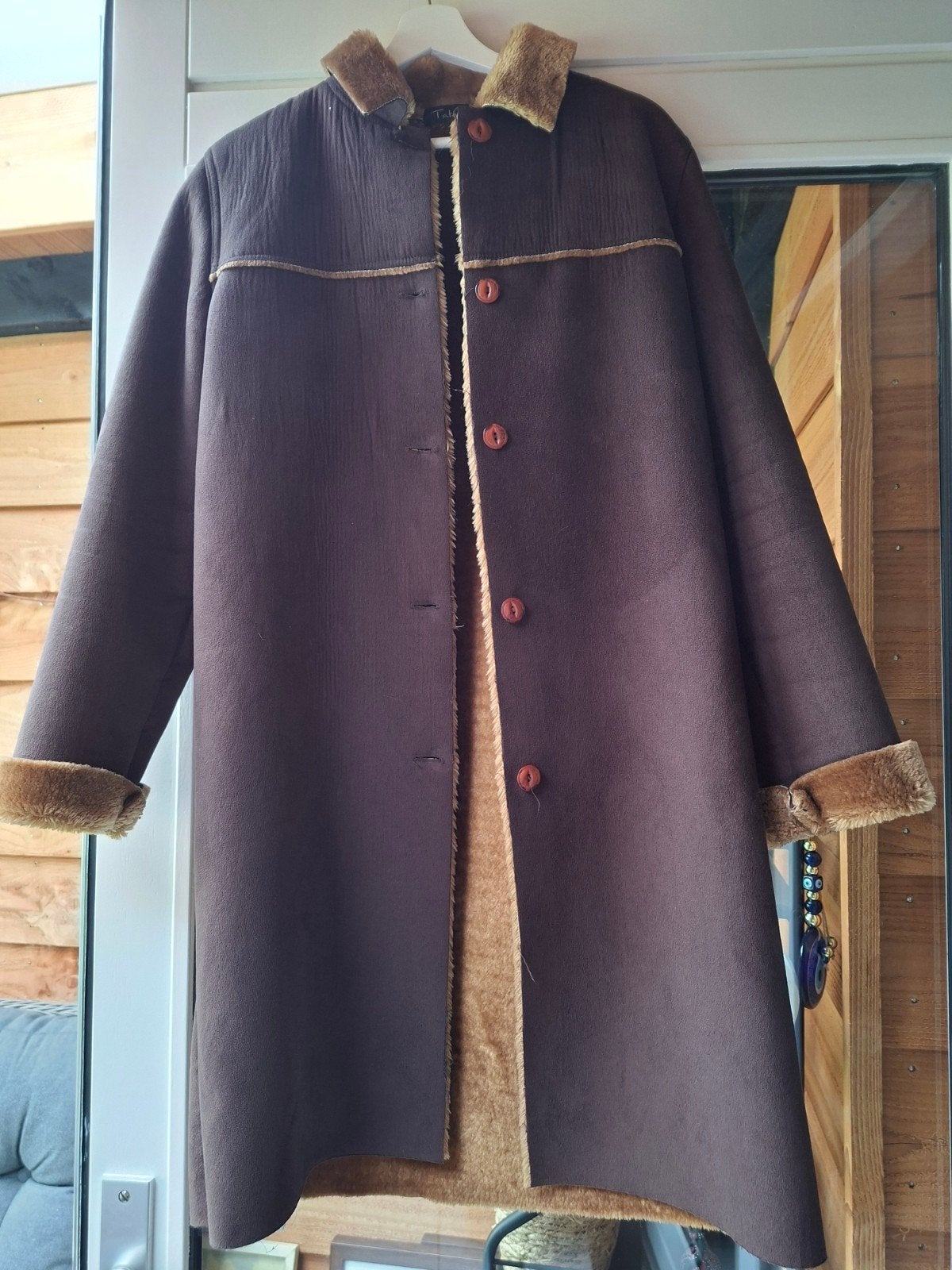 Prachtige warme Tatami winterjas - Ongedragen, Maat 38/40 (M), Ophalen of Verzenden, Zo goed als nieuw, Bruin