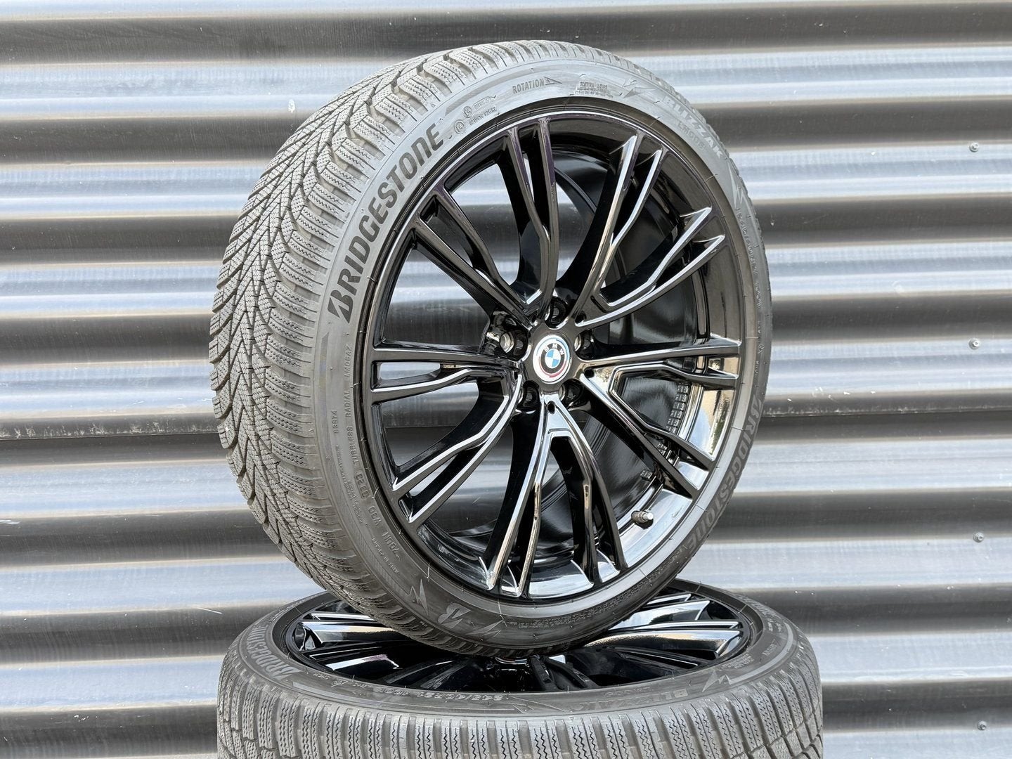 NWE 21” Orig Bmw Styl 726i G01 G02 x3 x4 velgen Winterbanden, Gebruikt, -, -, Banden en Velgen