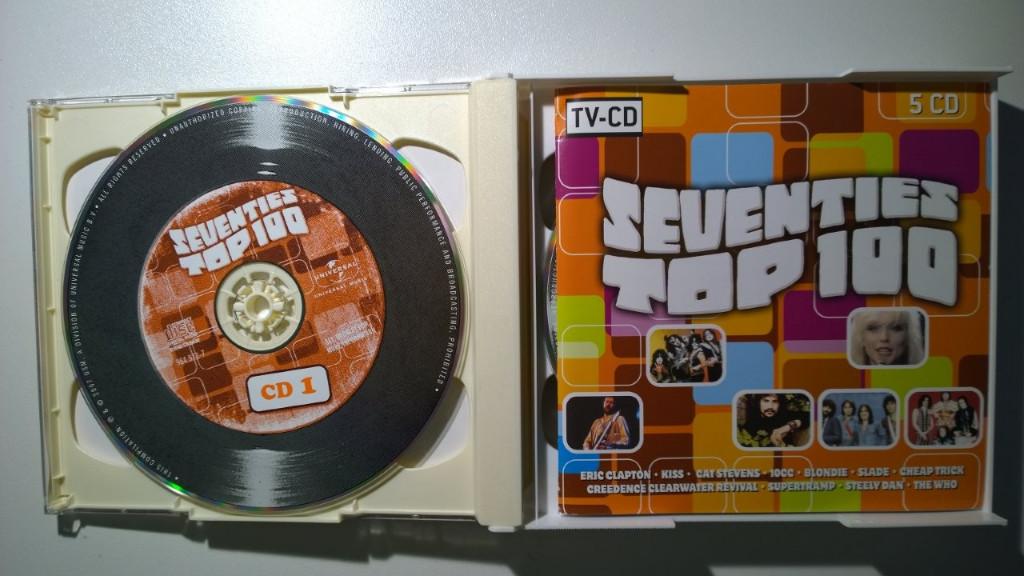 Seventies Top 100 (5 CD), Ophalen of Verzenden, Zo goed als nieuw, Pop