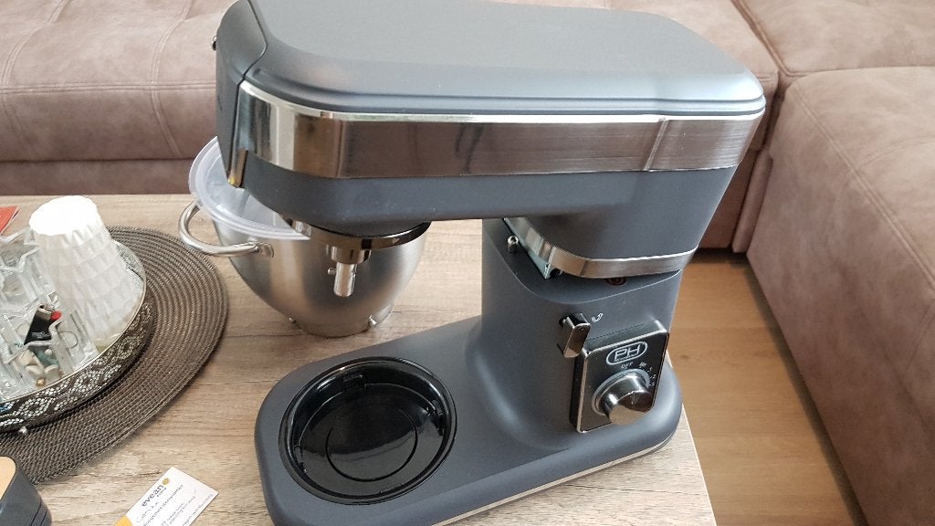 Domo DO9070KR Keukenmachine (Piet Huysentruyt editie), Witgoed en Apparatuur, Keukenmixers, 4 liter of meer, Ophalen, Nieuw, 3 snelheden of meer
