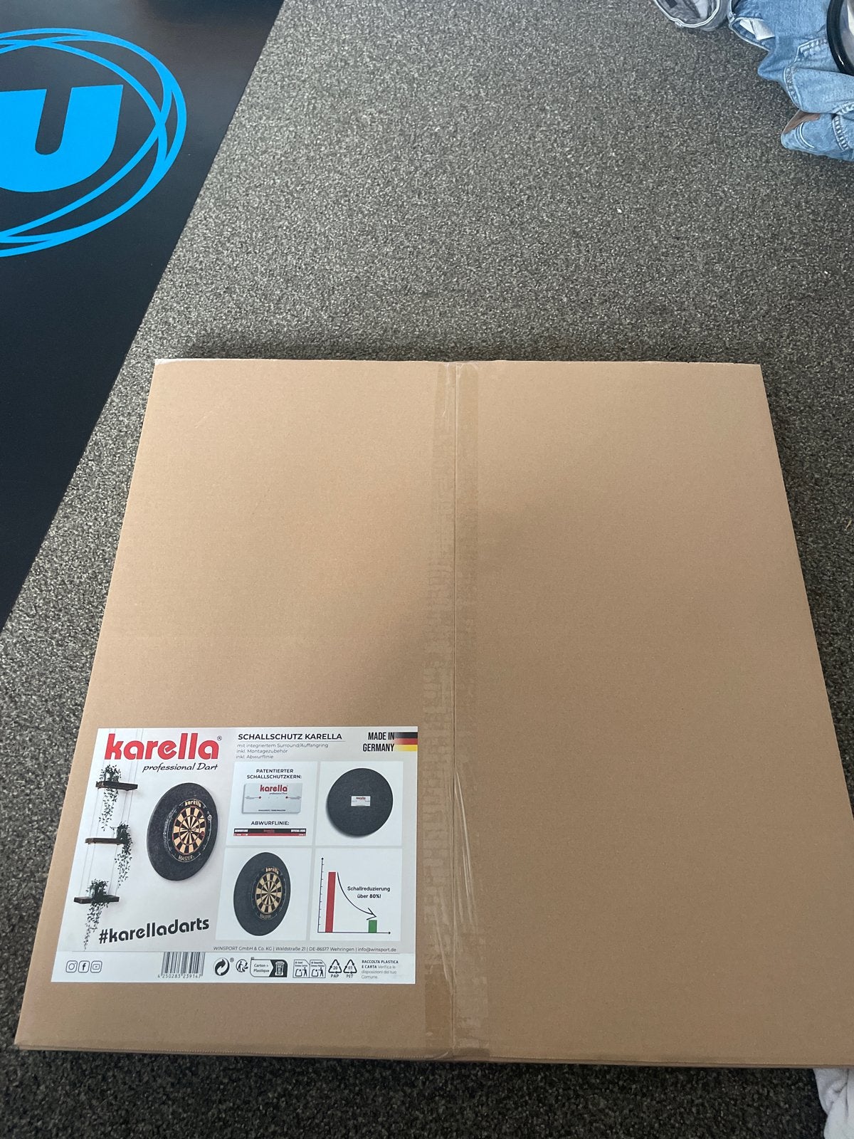Karella Geluidsisolatie Dartbord Achterwand Nieuw, Sport en Fitness, Darts, Ophalen of Verzenden, Nieuw, Overige typen