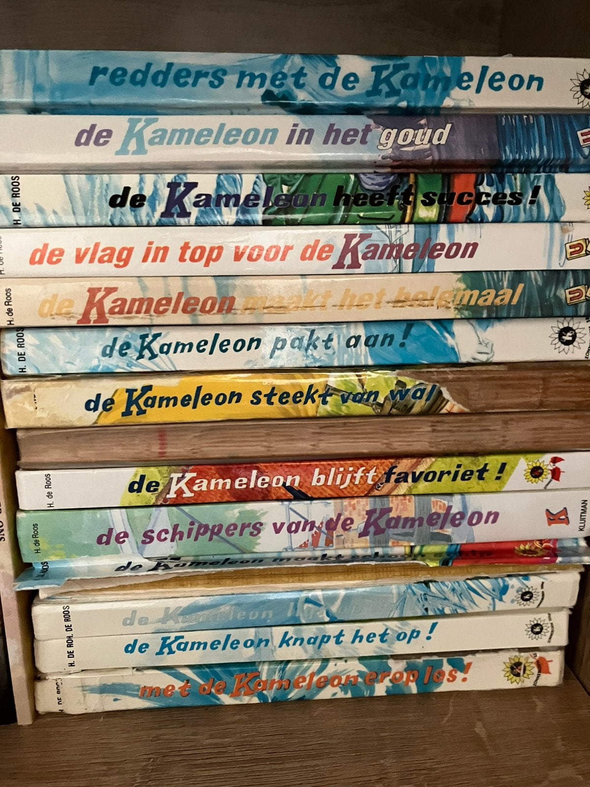 Boeken de Kameleon, Ophalen, Gelezen