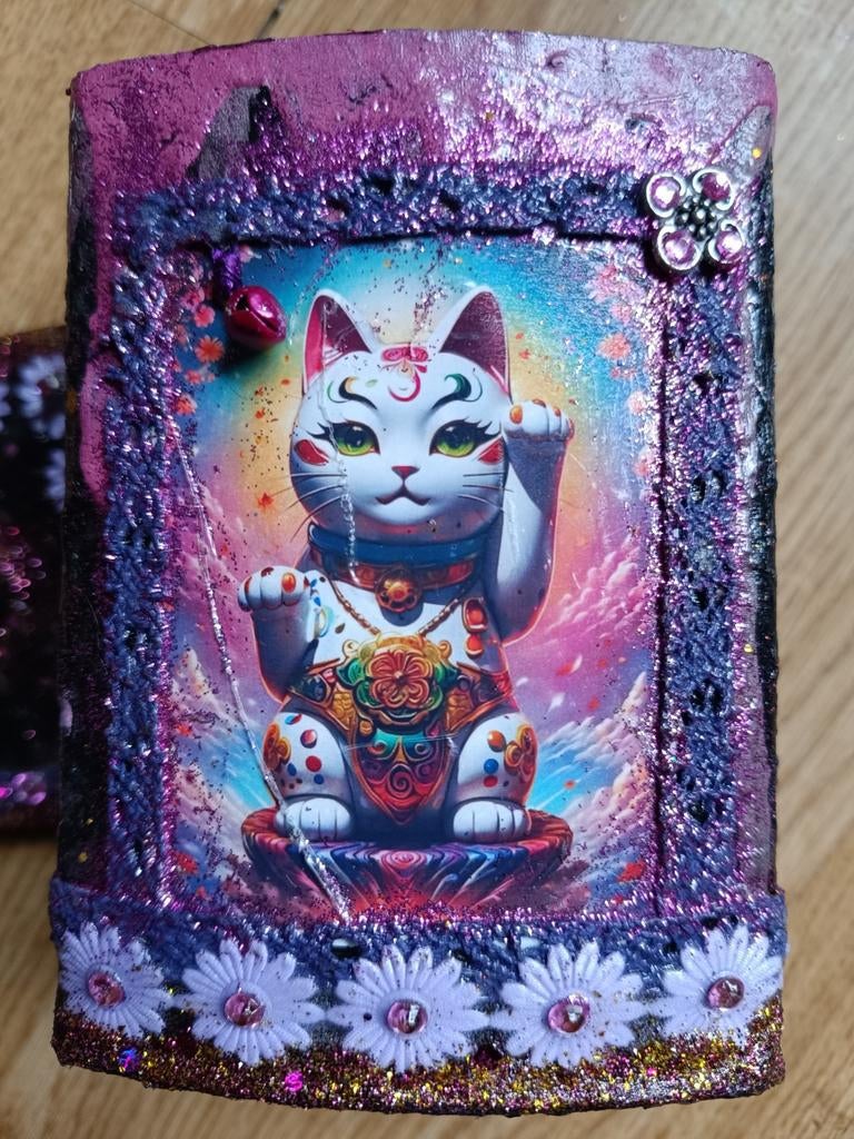 Lucky Cat - Maneki Neko, Ophalen of Verzenden, Rechthoekig, Overige materialen