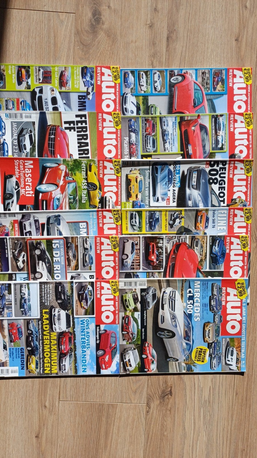Auto Review Tijdschriften - Jaargang 2011, Ophalen of Verzenden, Gelezen, Overige typen