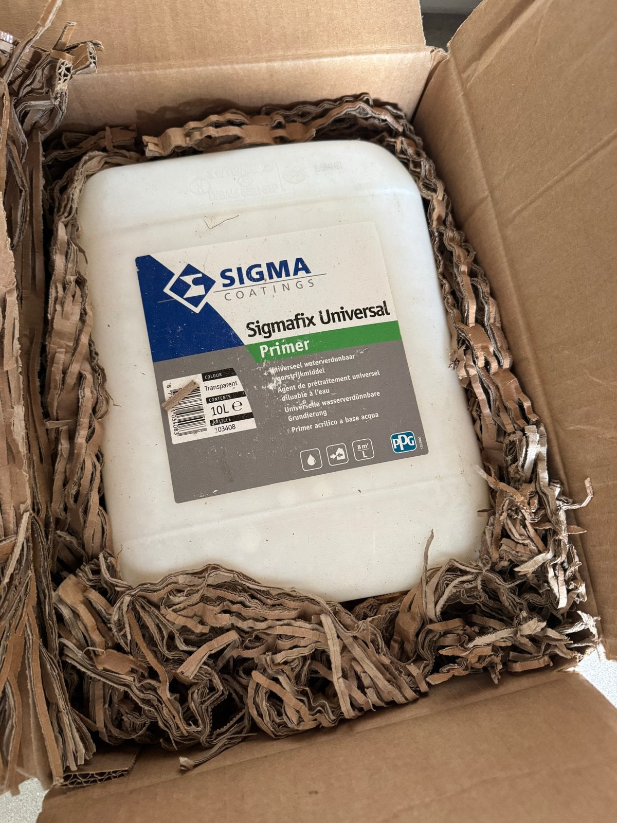 Sigmafix Universal Primer - 10L Transparant, Overige kleuren, Nieuw, Ophalen of Verzenden, Verf