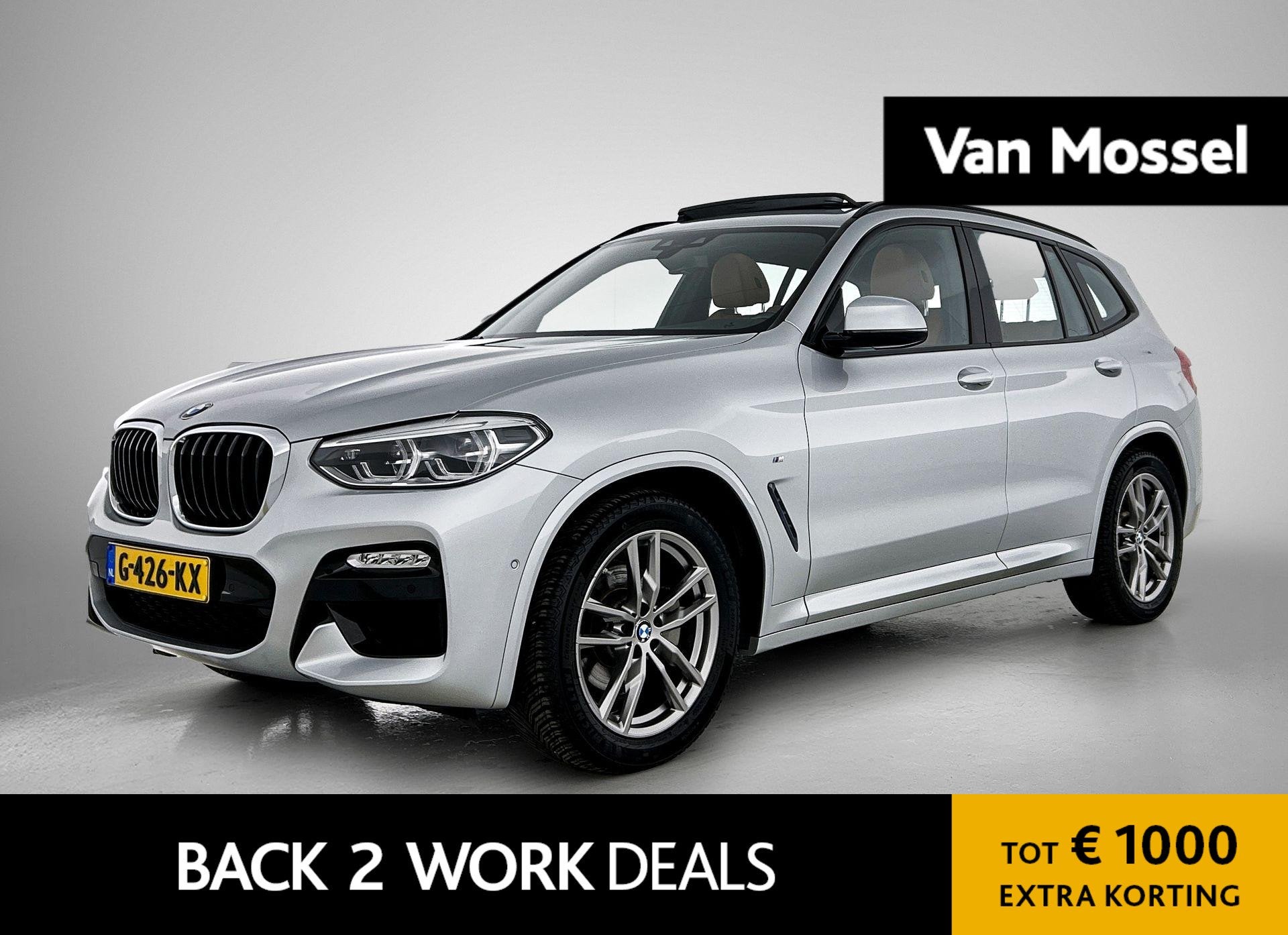 BMW X3 sDrive20i Launch Edition High Executive | M-SPORT PAK, Auto's, Automaat, 12 maanden, Achterwielaandrijving, Gebruikt