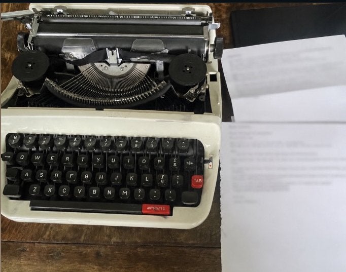 Typemachine, Ophalen of Verzenden, Zo goed als nieuw