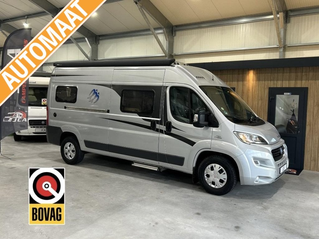 Knaus BOXSTAR 600 AUTOMAAT NAP Fiat Ducato 130PK, Caravans en Kamperen, Automaat, Buscamper of Camperbus, Ringverwarming, Fiat