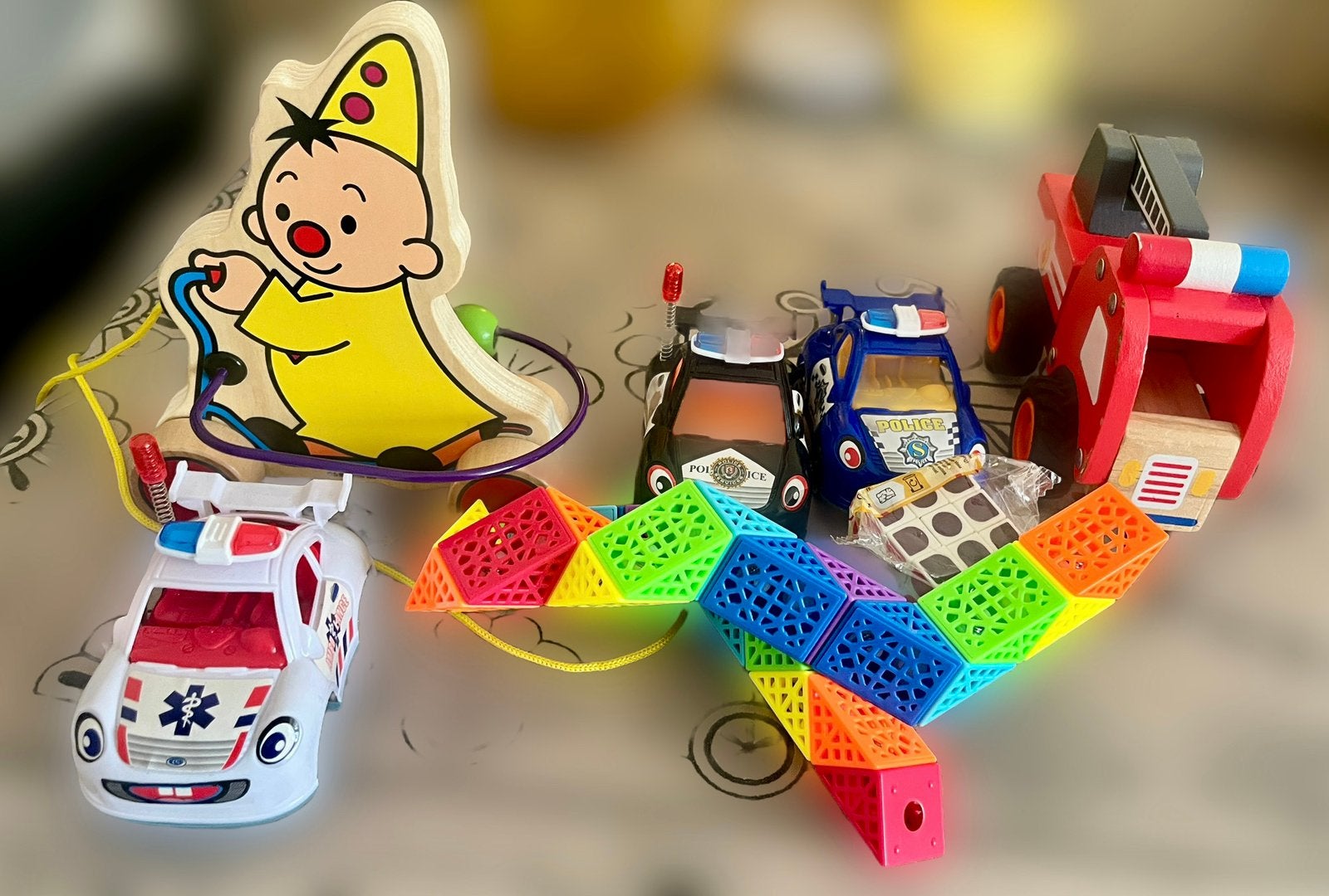Gratis tas met speelgoed, Ophalen, Gebruikt, Duplo