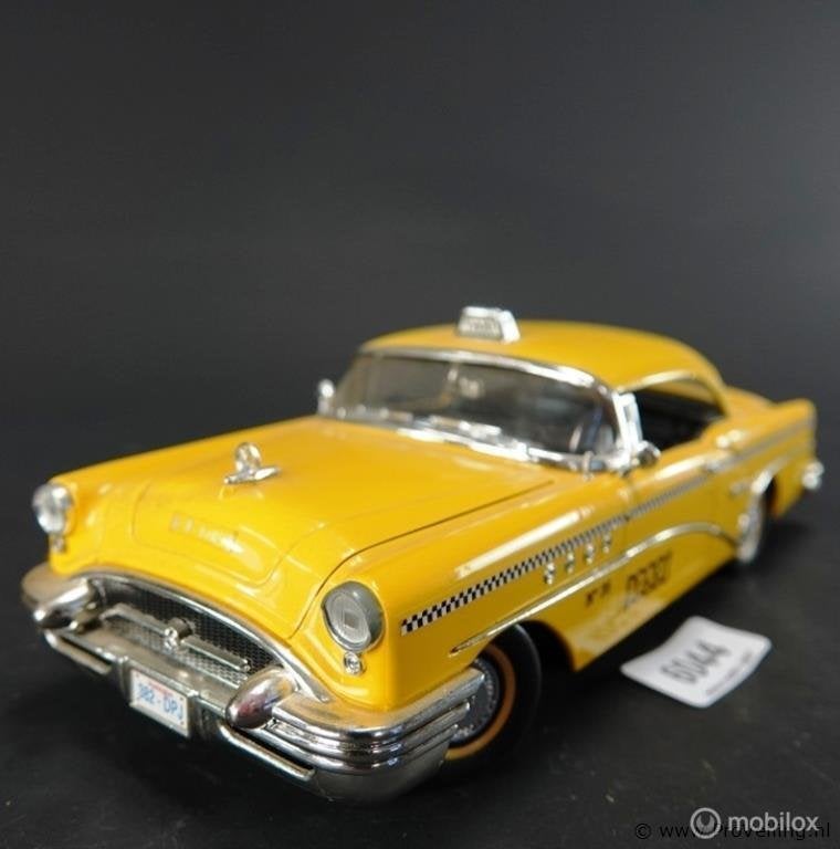 Online Veiling: Mira 1/18 Yellow Cab Buick Century taxi u..., Gebruikt