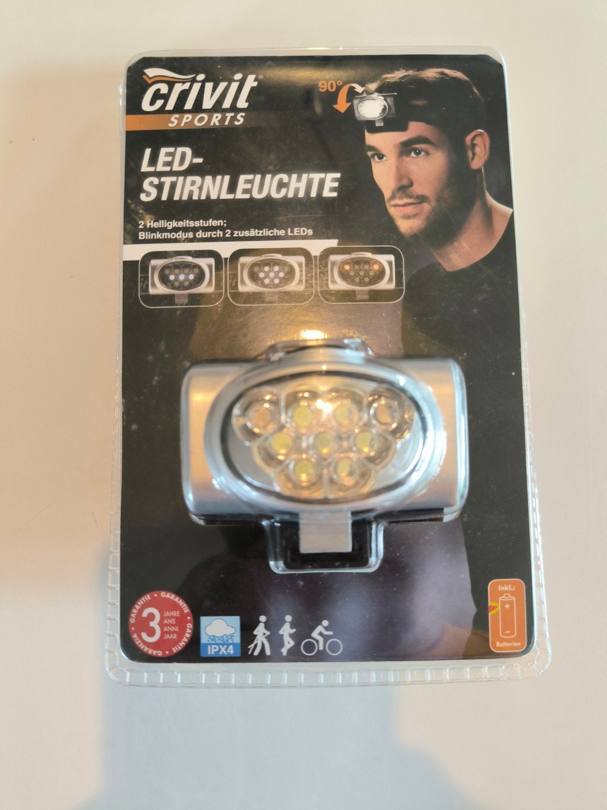 Hoofdlamp voor klusjes of camping, Ophalen of Verzenden, Batterij