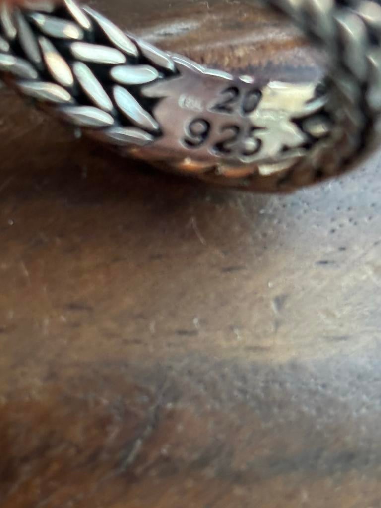 Buddha to  Buddha Ben XS Ring Zilver Maat 20, 20 of groter, Ophalen of Verzenden, Zo goed als nieuw, Dame of Heer