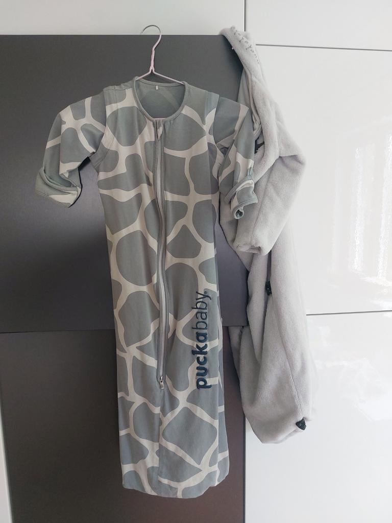 Puckababy slaapzak met giraffenprint 4seizoen, Ophalen of Verzenden