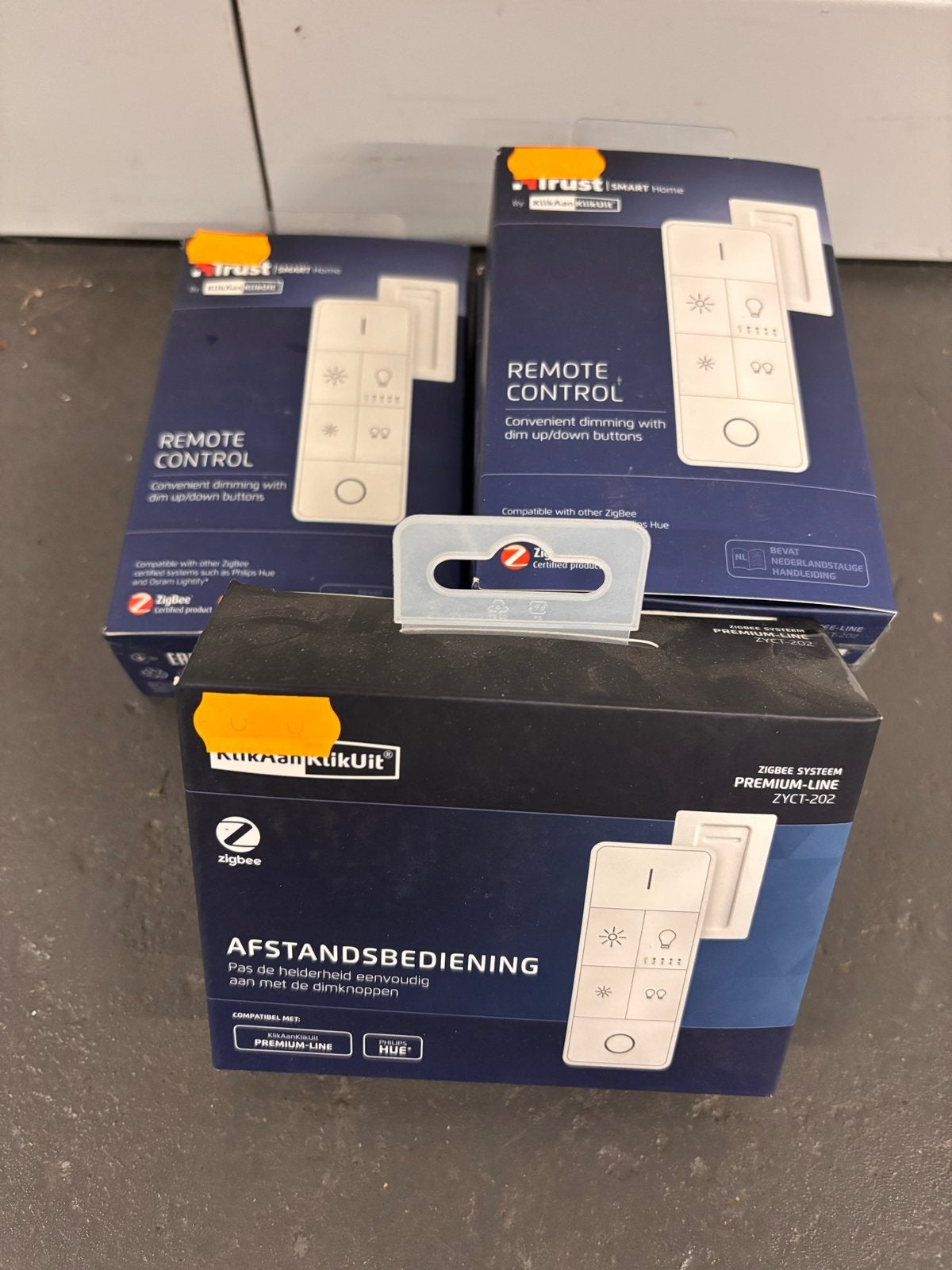 Trust Smart Home Zigbee Afstandsbediening (3 stuks), Ophalen of Verzenden, Nieuw, Origineel, Tv