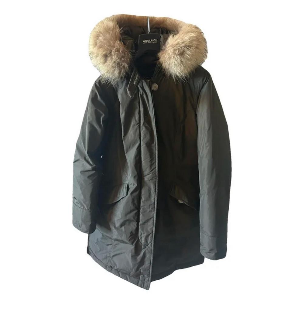 Woolrich parka, Ophalen of Verzenden, Zo goed als nieuw, Groen