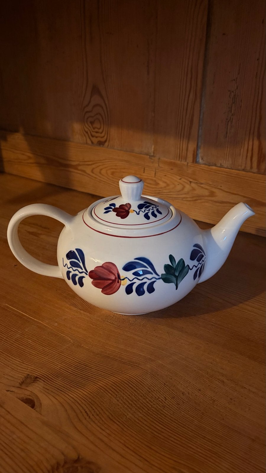 Boerenbont Thee/koffiepot, Ophalen of Verzenden, Gebruikt, Aardewerk, Overige typen