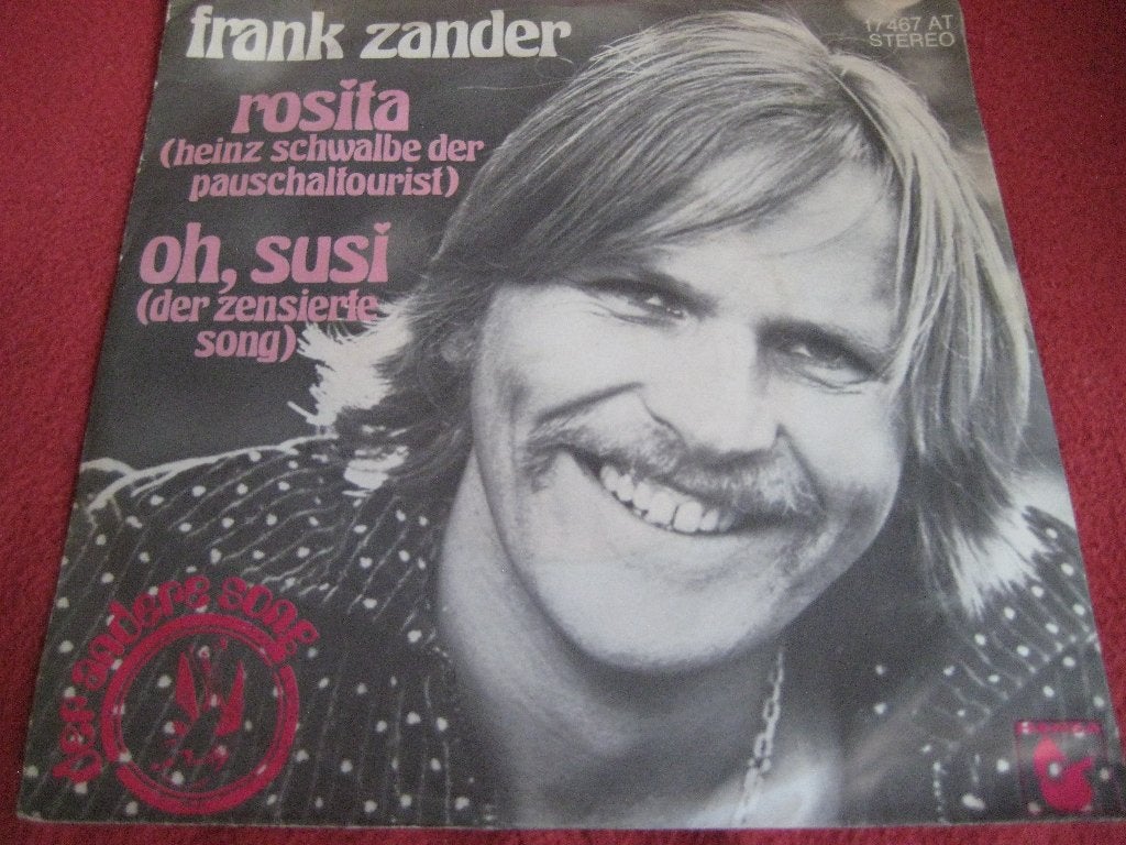 Frank Zander: Oh, Rosita, Ophalen of Verzenden, Zo goed als nieuw, Pop