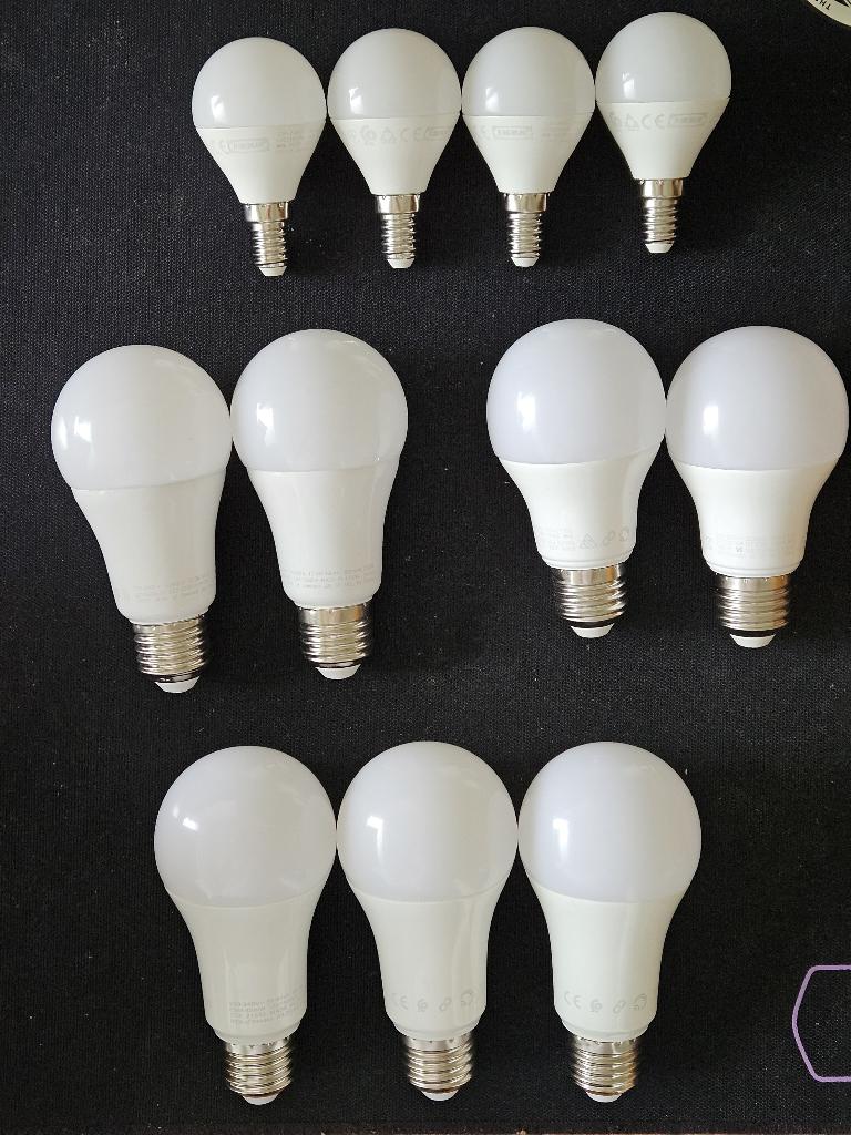 IKEA TRADFRI Zigbee lampen, Led-lamp, Minder dan 30 watt, Zo goed als nieuw, E27 (groot)