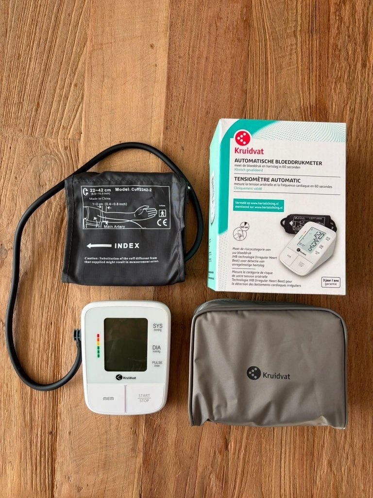Kruidvat automatische bloeddrukmeter, Ophalen of Verzenden, Zo goed als nieuw