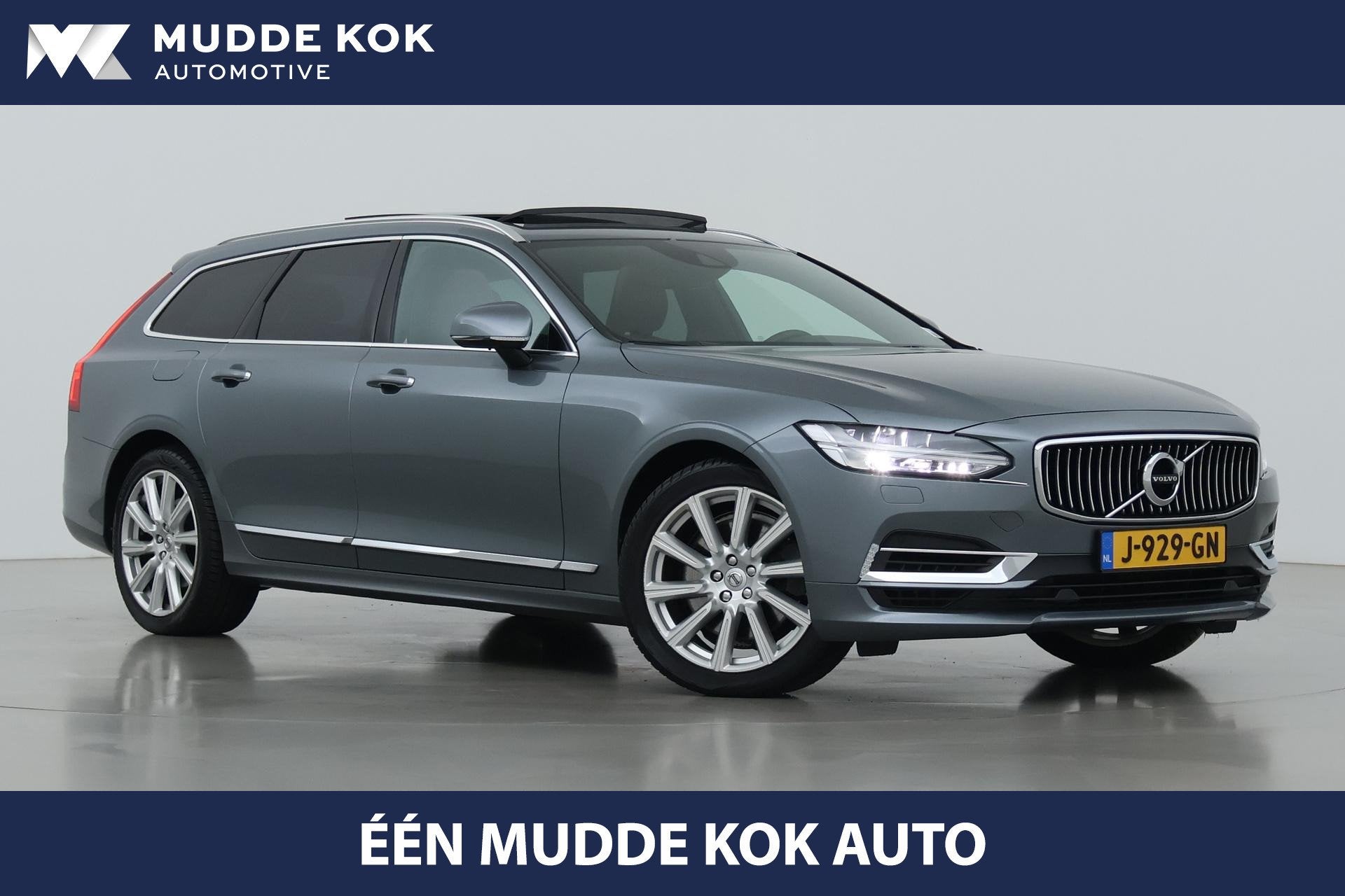 Volvo V90 T8 Inscription | Luchtvering | Trekhaak | Panorama, Euro 6, 4 cilinders, 120 €/maand, Vierwielaandrijving