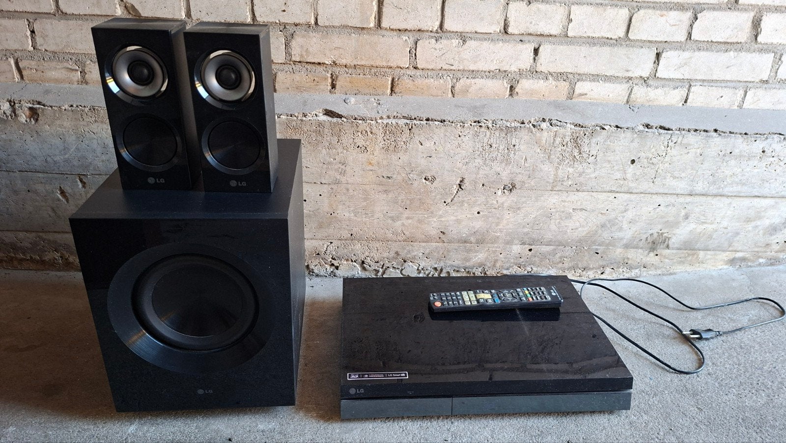 LG Smart TV Blu-ray 3D Home Cinema Systeem met Surround, Gebruikt, 2.1-systeem, Blu-ray-speler, Ophalen