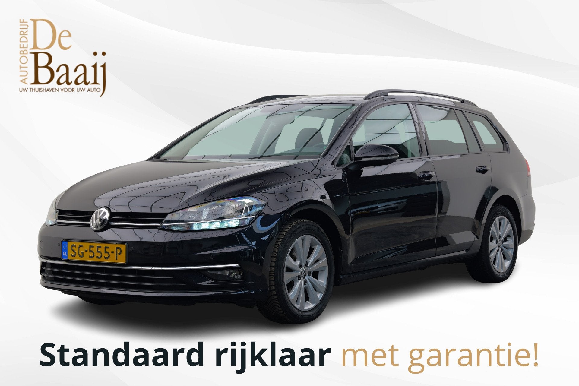 Volkswagen Golf Variant 1.0 TSI Comfortline | Parkeersensore, Gebruikt, Met garantie (alle), Zwart, Origineel Nederlands