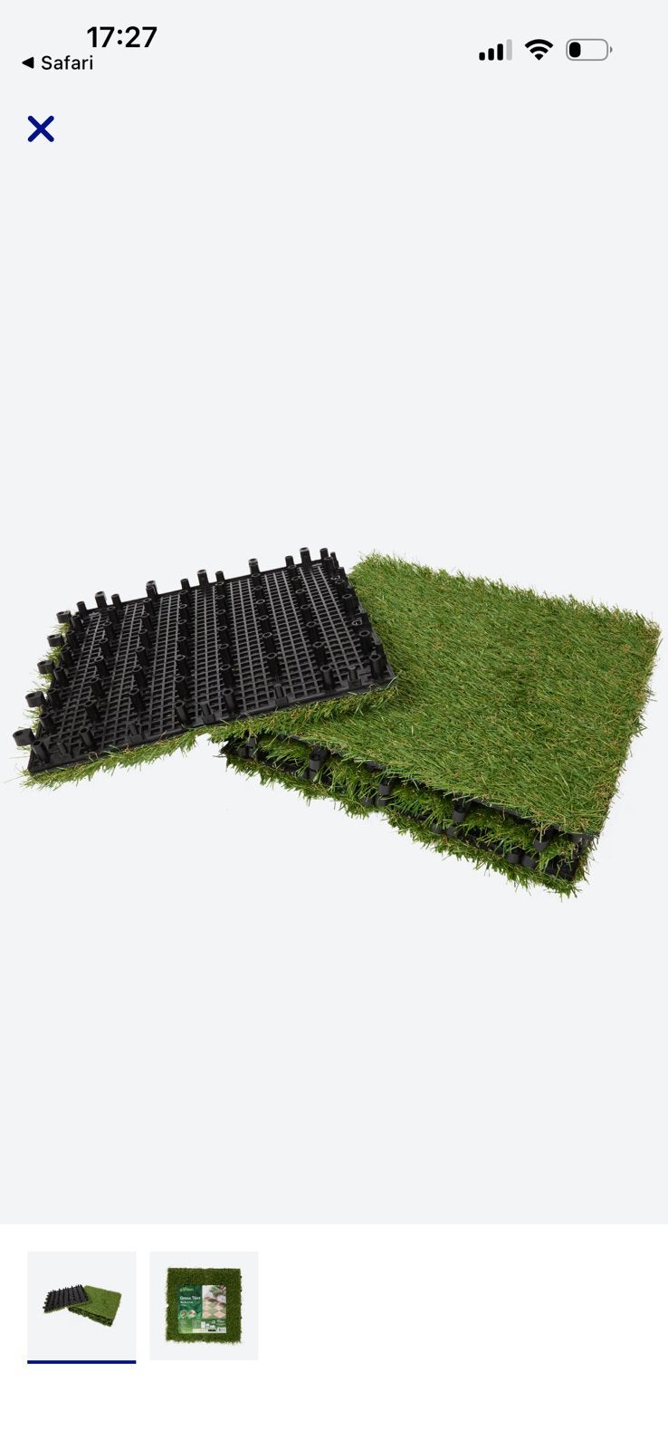 Grastegels 36 stuks, Tuin en Terras, Ophalen, Nieuw, Kunstgras