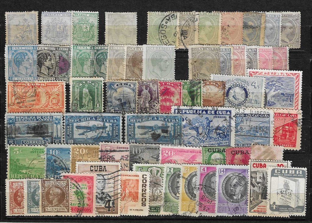Cuba Klassieke verzameling, Verzenden, Gestempeld, Midden-Amerika