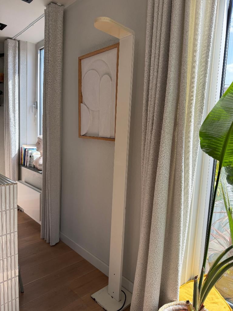 Vintage design vloerlamp Castaldi (Italië) Maurizio Bertoni., Huis en Inrichting, Ophalen, Gebruikt, 150 tot 200 cm, Metaal