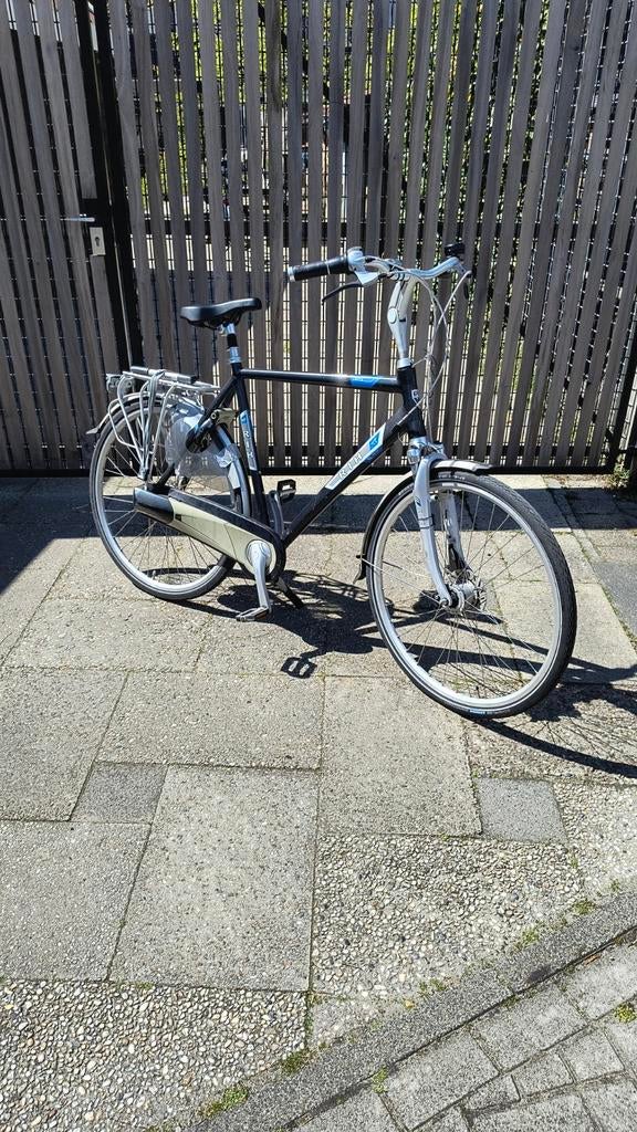 Rih Delta herenfiets, Fietsen en Brommers, Gebruikt, Versnellingen, 57 tot 61 cm, Trommelrem