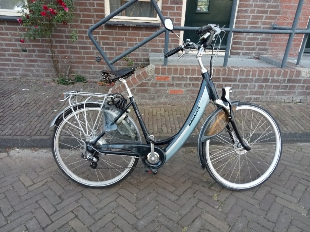 Batavus Padova onderdelen, Ophalen, Elektrische fiets