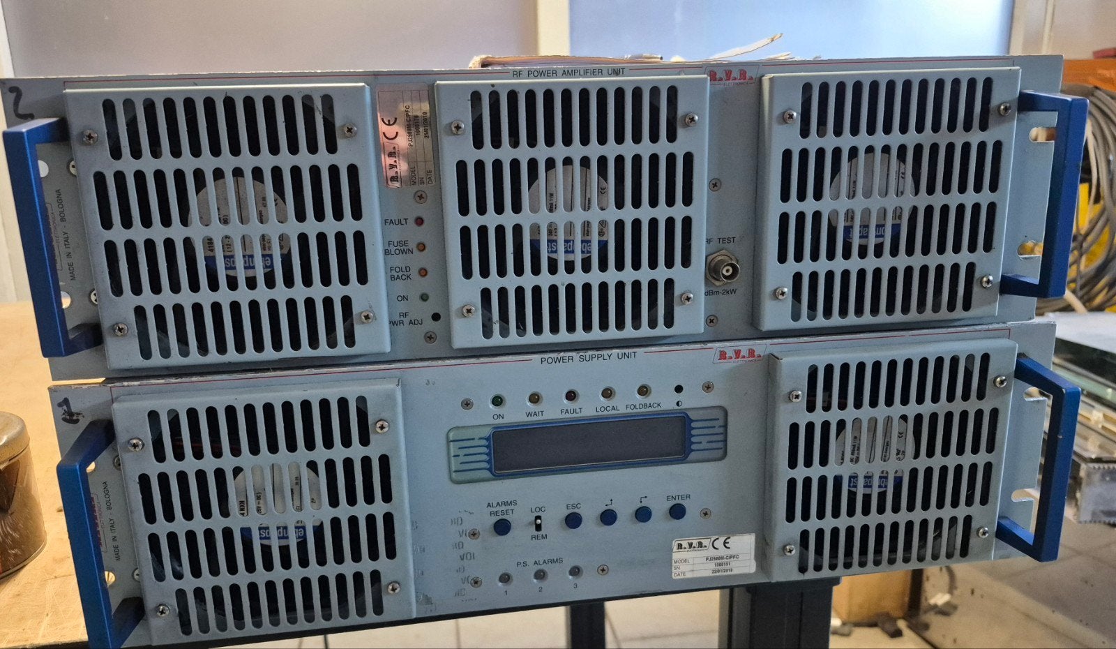 RVR PJ2500m lcd eindtrap, Telecommunicatie, Zenders en Ontvangers, Ophalen, Gebruikt, Zender